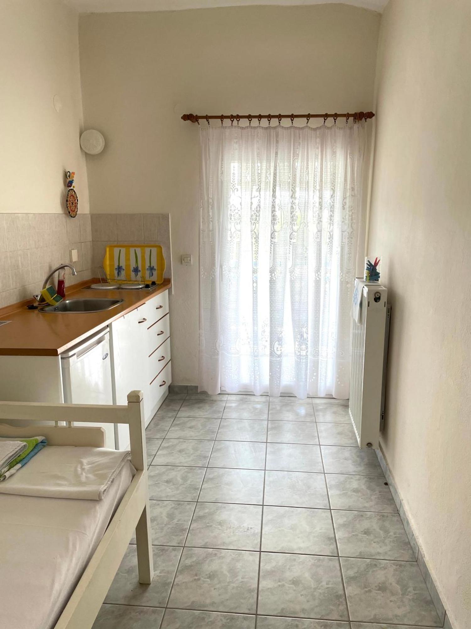 Aktaion Hotel Skala Alykis ภายนอก รูปภาพ