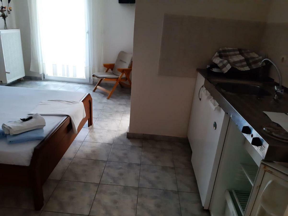 Aktaion Hotel Skala Alykis ภายนอก รูปภาพ